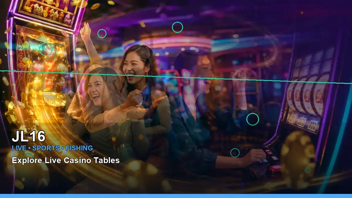 JL16 mobile gaming interface with an energetic reel-style layout for Philippine players