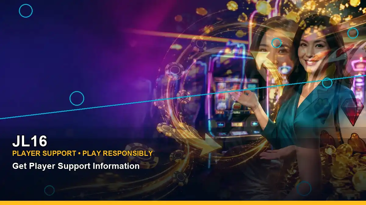 JL16 mobile casino welcome offers with an adult Filipina host in a dynamic action-focused composition